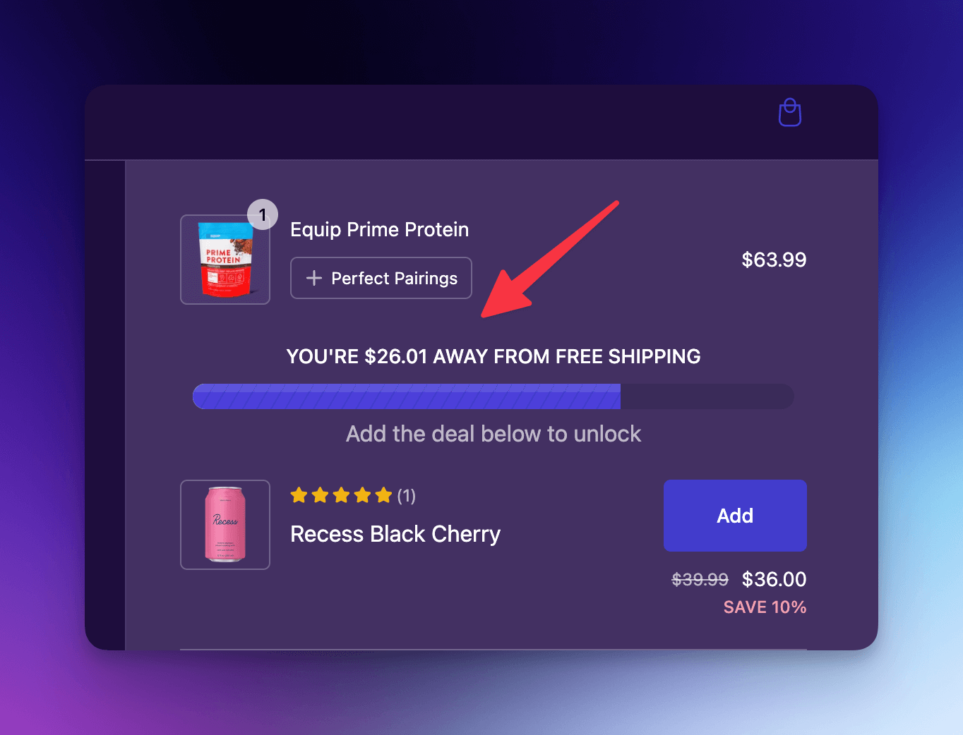 Boost Progress Bar at checkout